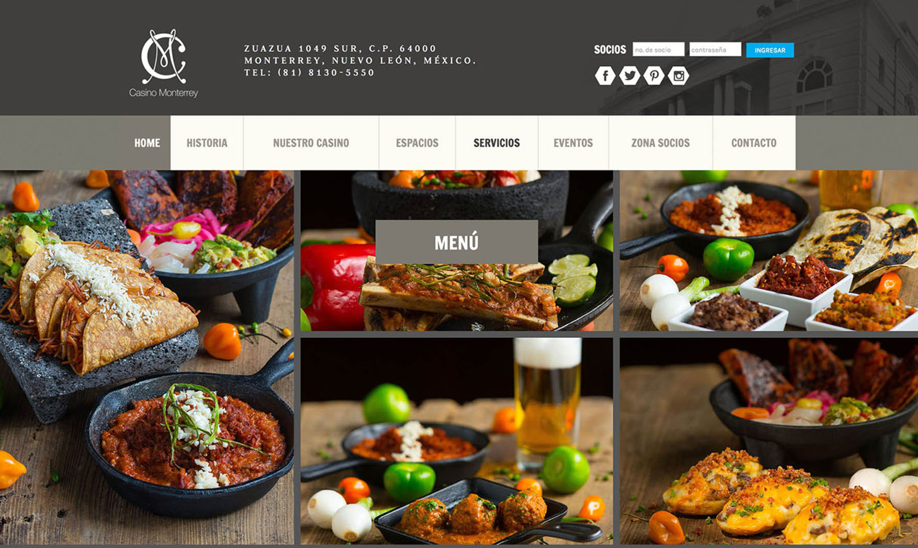 Casino Monterrey｜Enrique Serrano｜Fotógrafo de Alimentos｜Mexico